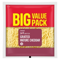 Iceland  Iceland British Grated Mature White Cheddar Cheese 430g