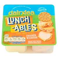 Iceland  Dairylea Lunchables Chicken n Cheese Stackers 76.8g
