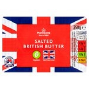 Morrisons British Salted Butter £1.60
