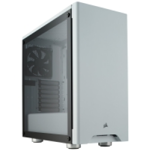 Overclockers Corsair Corsair Carbide 275R Midi Tower Gaming Case - White Tempered