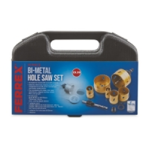 10-Piece Bi-Metal Hole Saw Set