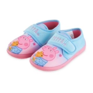 Aldi  Childrens Peppa Pig Slippers