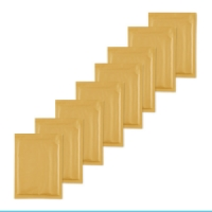 Script Small Padded Envelopes 8 Pack