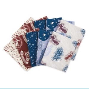 Aldi  Spells Fat Quarters 10 Pack