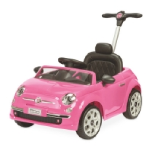 Pink Fiat 500 Ride On Car