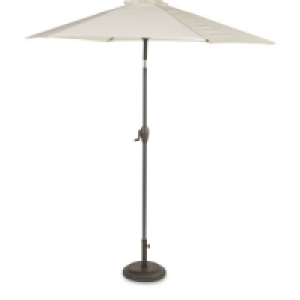 Aldi  Tiltable Aluminium Parasol and Base