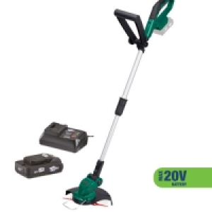 Aldi  Lawn Trimmer, 20V Battery & Charger