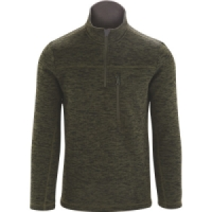 Aldi  Green Structured Fishing Fleece