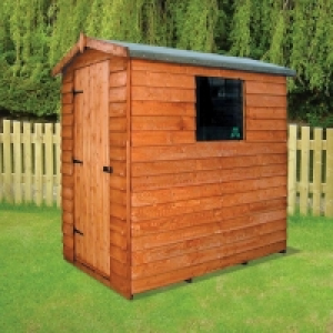 Albany Cottage Weatherboard Garden Shed Brown 6 x 4 £289.95