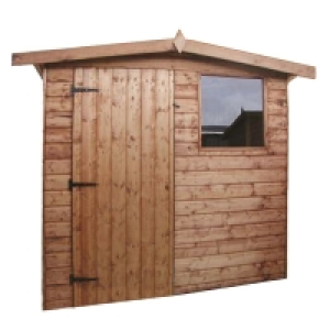 Albany Dart Garden Shed Brown 6 x 4 £419.95