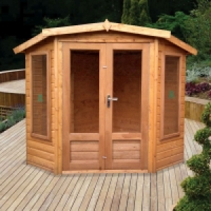 Albany Lincoln Modern Garden Summerhouse Brown 8 x 8 £1,449.95