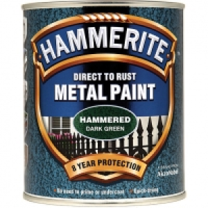 Hammerite Metal Paint - Hammered Dark Green 750ml £15.00