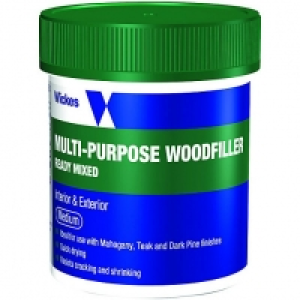Wickes Multi-Purpose Wood Filler Tub - Medium 250g £4.00