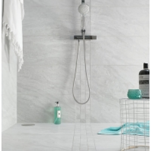 Boutique Kallo Stone Light Grey Grip Glazed Porcelain Wall & £44.94
