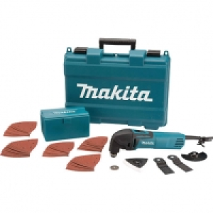 Wickes  Makita TM3000CX4/1 Multi Tool With 42 Piece Accessory Kit 11