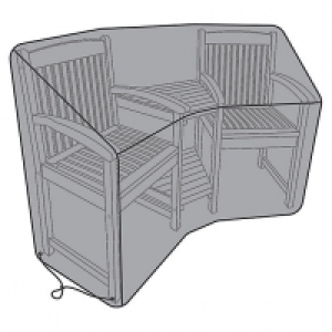 Wickes  Companion Seat Waterproof Cover Black