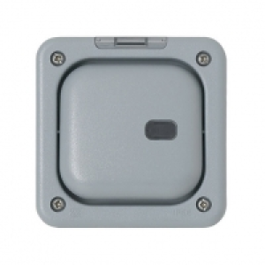 Wickes  MK 1g Switch Enclosure with Neon for Any Switch & Any Module