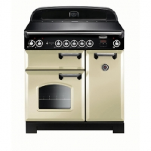 Rangemaster Classic 90cm Induction Range Cooker - Cream with