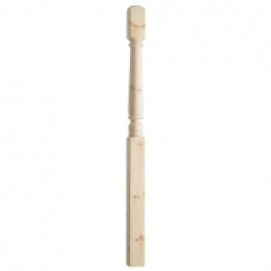 Wickes Pine Turned Newel 1500 x 90 x 90mm £47.00