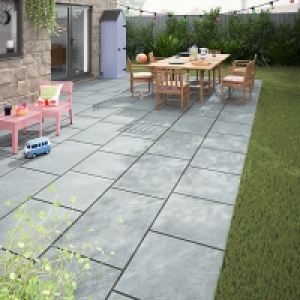 Wickes  Dakota Dark Grey Matt Glazed Outdoor Porcelain Tile 600 x 60