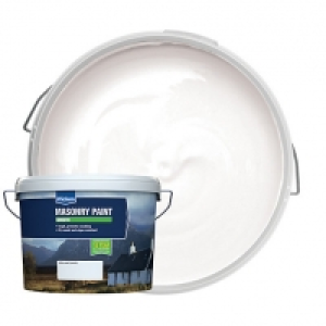 Wickes  Wickes Smooth Masonry Paint - Brilliant White 15L