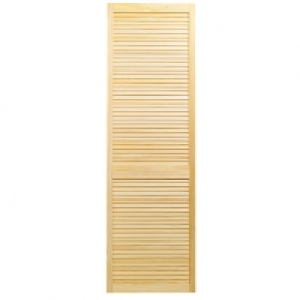 Wickes Pine Closed Internal Louvre Door - 1981mm x 610mm £54.00