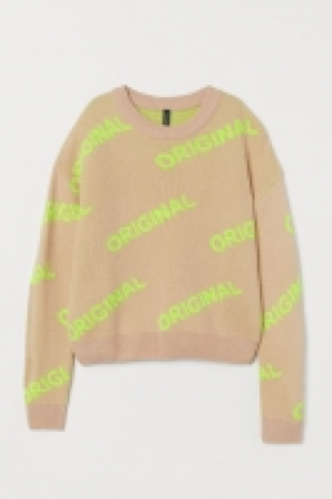 Jacquard-knit jumper £10.00