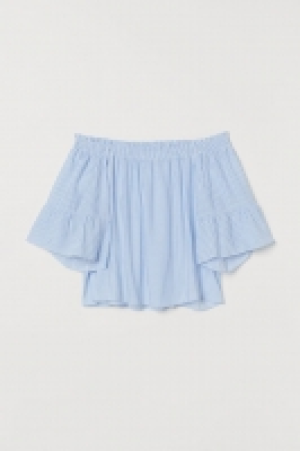 Off-the-shoulder blouse £13.00