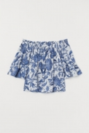 Off-the-shoulder blouse £9.00