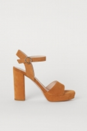 Suede sandals £33.00