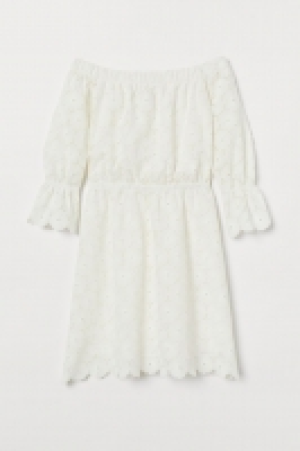 Off-the-shoulder dress £24.00