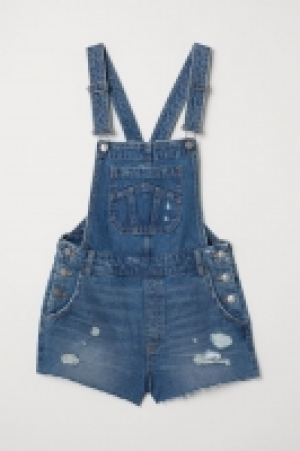 Denim dungaree shorts £20.00