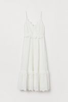 HM  Embroidered frilled dress