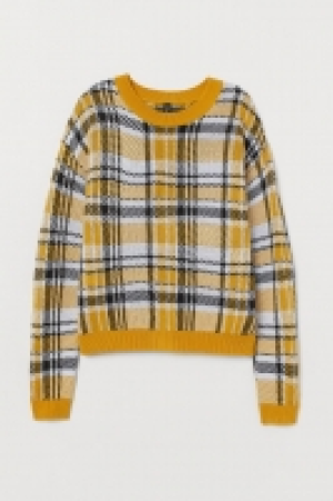 Jacquard-knit jumper £7.00