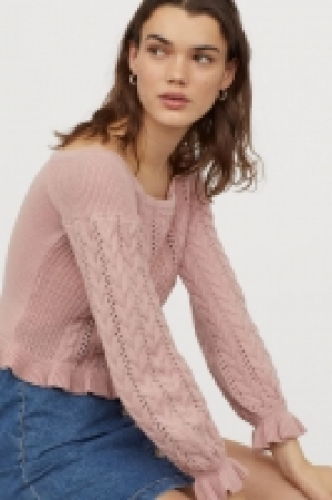 Off-the-shoulder jumper £12.00