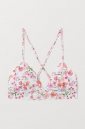 Padded triangle bikini top £9.00