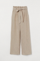 HM  Wide paper bag trousers