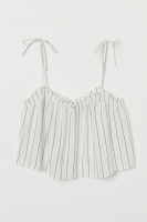 HM  Short frill-trim strappy top