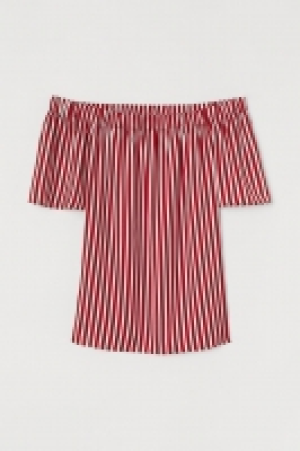 Off-the-shoulder blouse £14.00