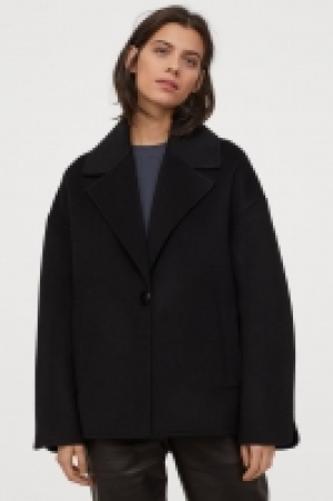 Short wool-blend coat £60.00