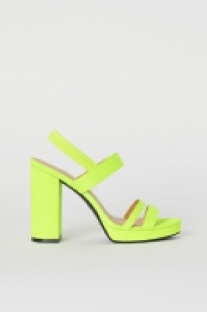 Platform sandals £15.00