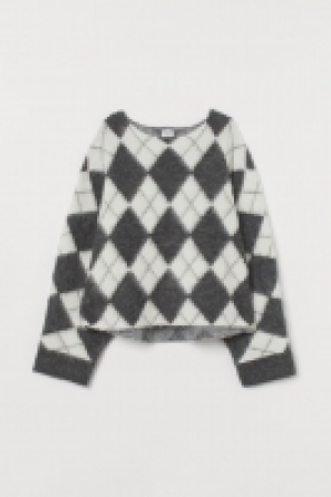 Jacquard-knit jumper £25.00