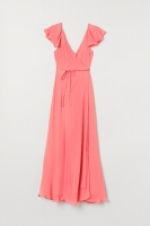 HM  Long wrap dress