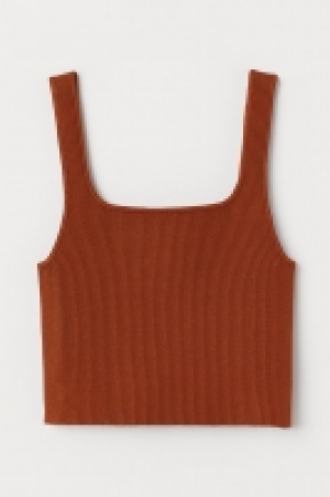 Rib-knit top £11.00