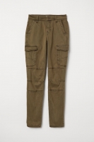HM  Lyocell-blend cargo trousers