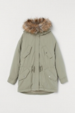 Padded parka with a hood £31.00