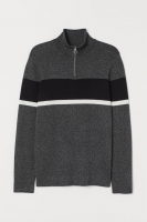 HM  Stand-up collar jumper