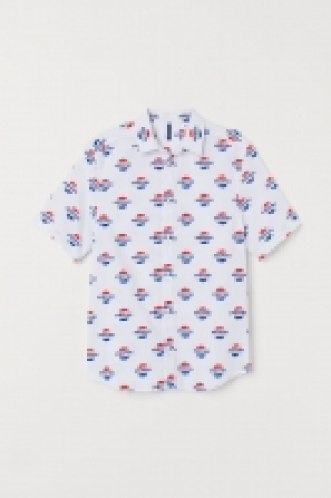 Short-sleeved cotton shirt £8.00