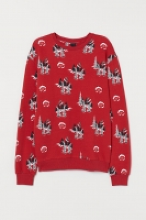 Patterned sweatshirt £9.00