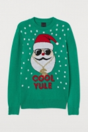 Jacquard-knit jumper £9.00
